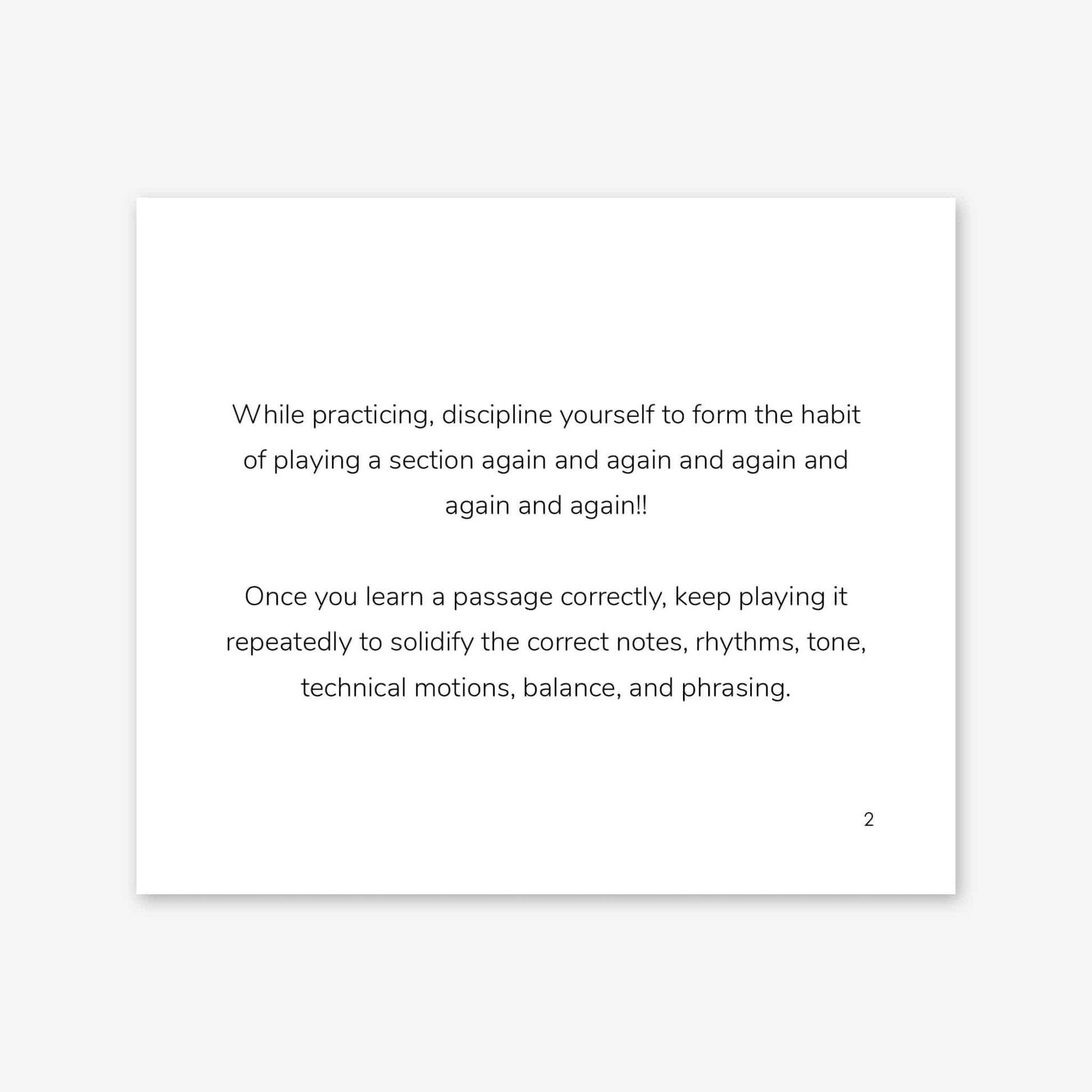 Piano Safari Supplements Practice Strategy Cards