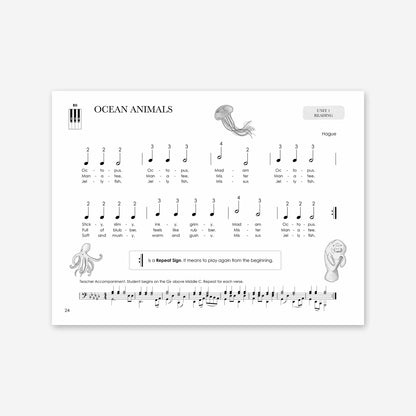 Piano Safari Method Children Repertoire Book 1