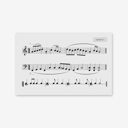 Piano Safari Method Children Sight Reading & Rhythm Cards Teacher Pack