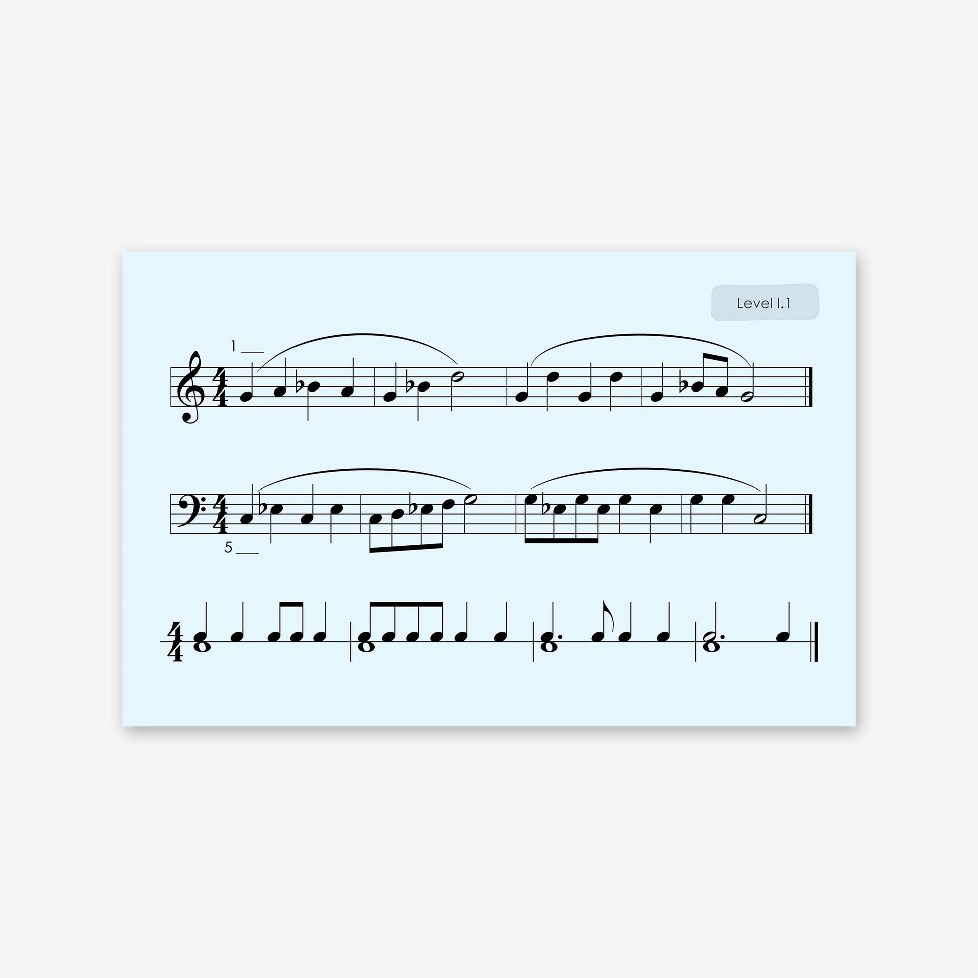Piano Safari Method Children Sight Reading & Rhythm Cards 2
