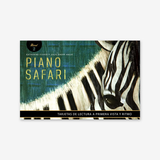 Piano Safari Method Spanish Children Sight Reading & Rhythm Cards 2