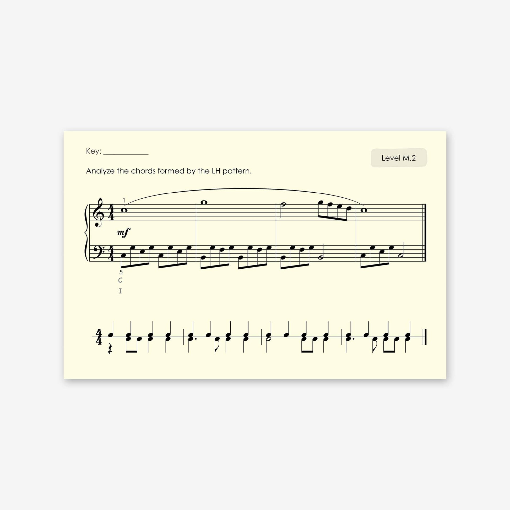 Piano Safari Method Children Sight Reading & Rhythm Cards 3