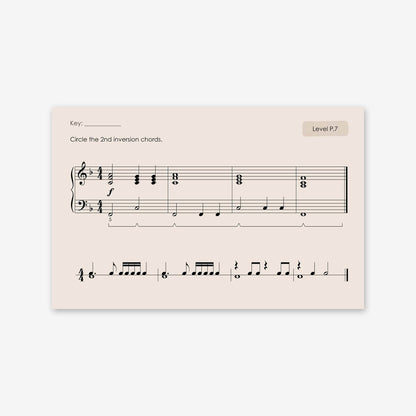 Piano Safari Method Children Sight Reading & Rhythm Cards 3