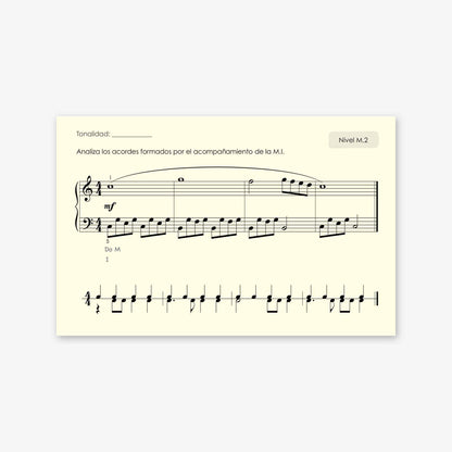 Piano Safari Method Spanish Children Sight Reading & Rhythm Cards 3