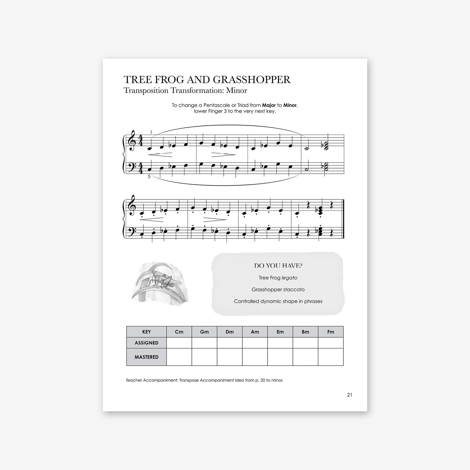 Piano Safari Method Children Technique Book 2