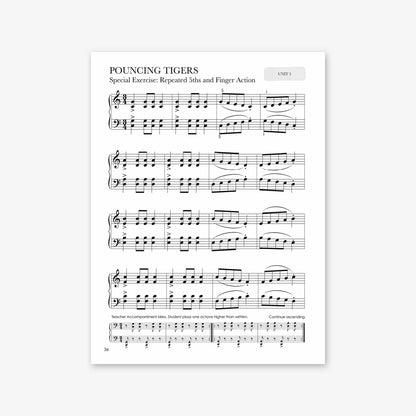 Piano Safari Method Children Technique Book 2