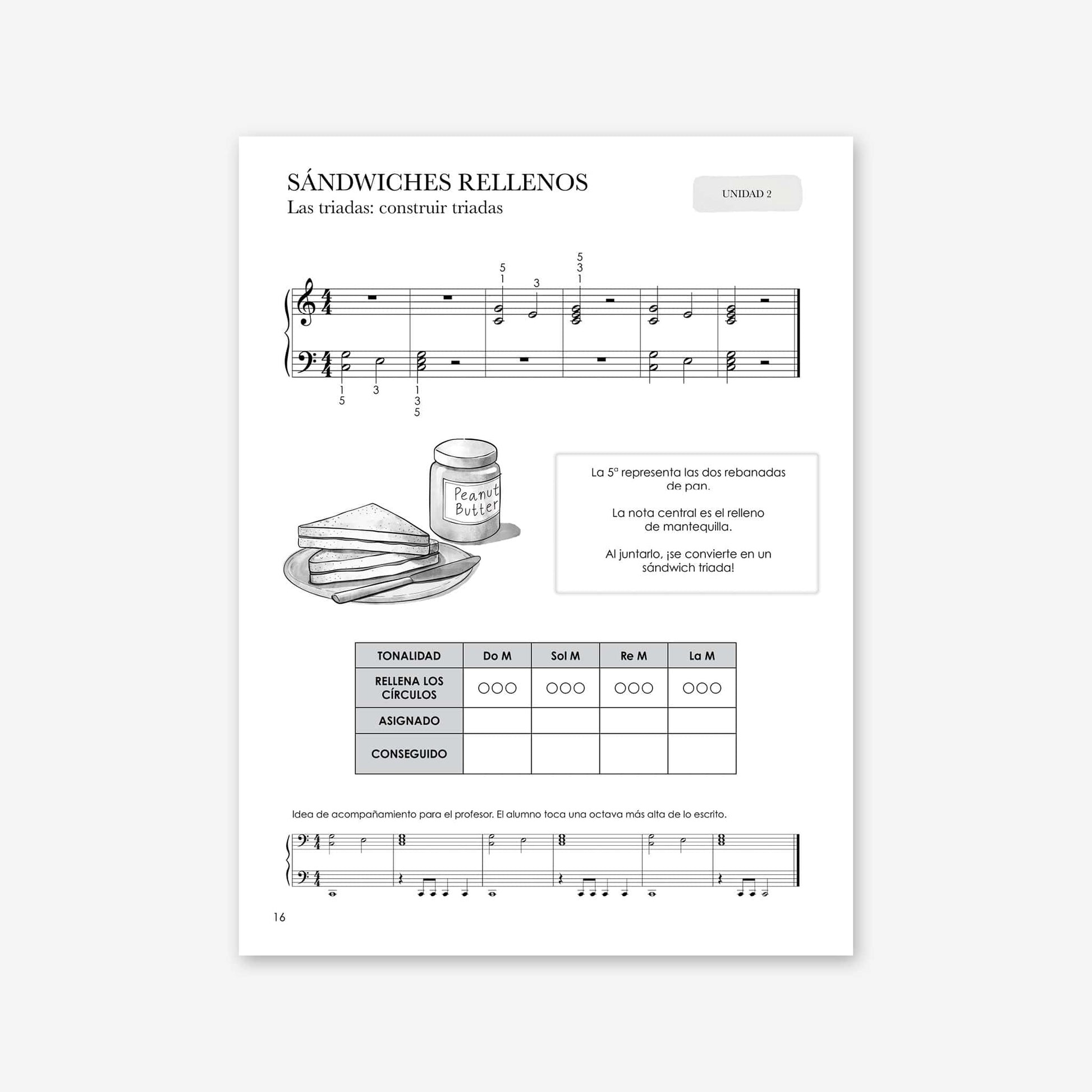 Piano Safari Method Children Spanish Technique Book 2 