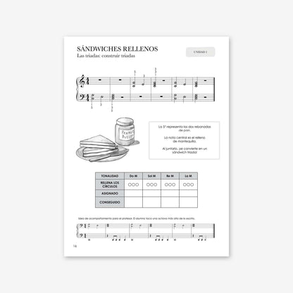 Piano Safari Method Children Spanish Technique Book 2 