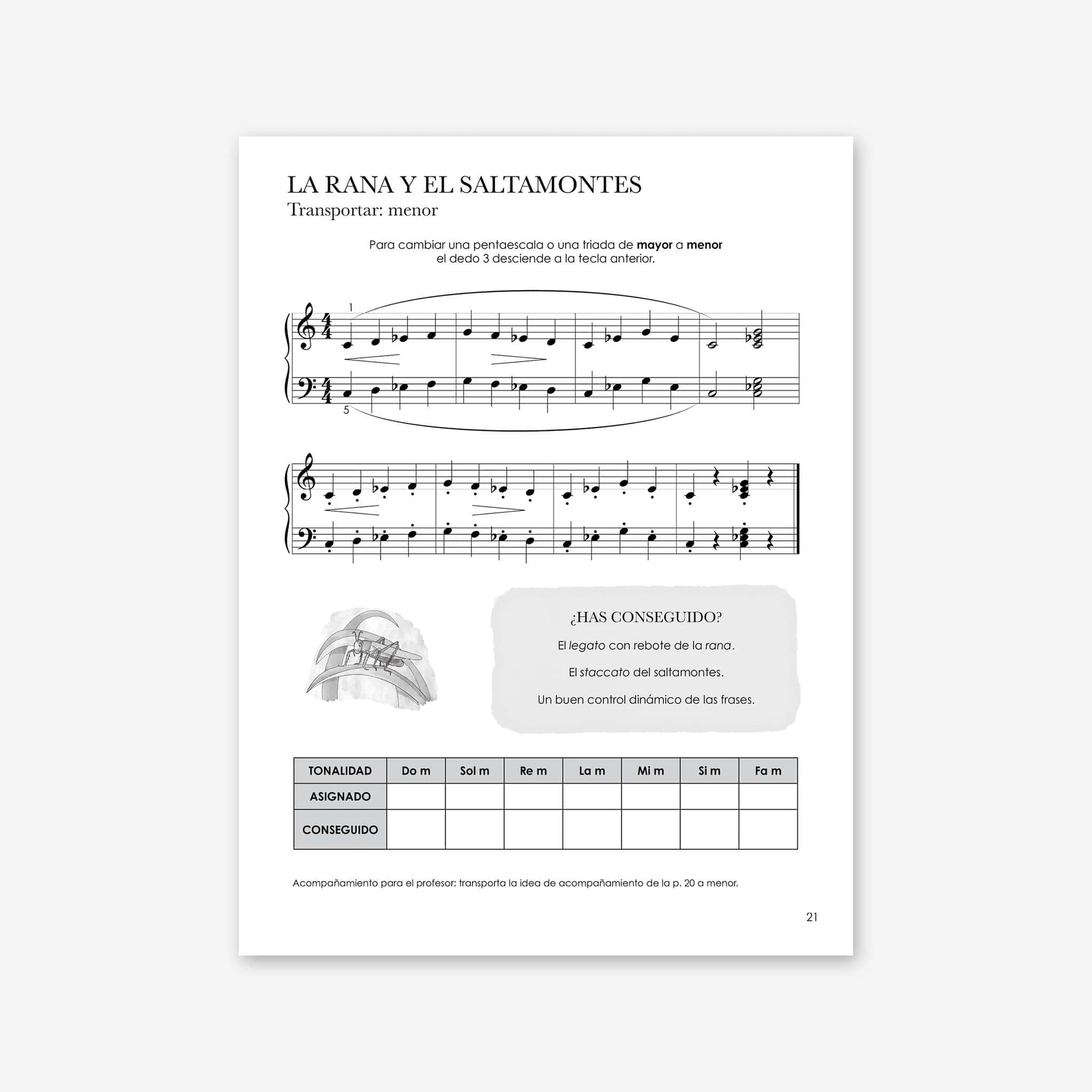 Piano Safari Method Children Spanish Technique Book 2 