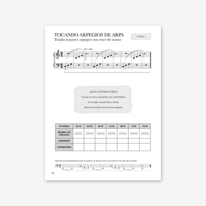 Piano Safari Method Children Spanish Technique Book 2 