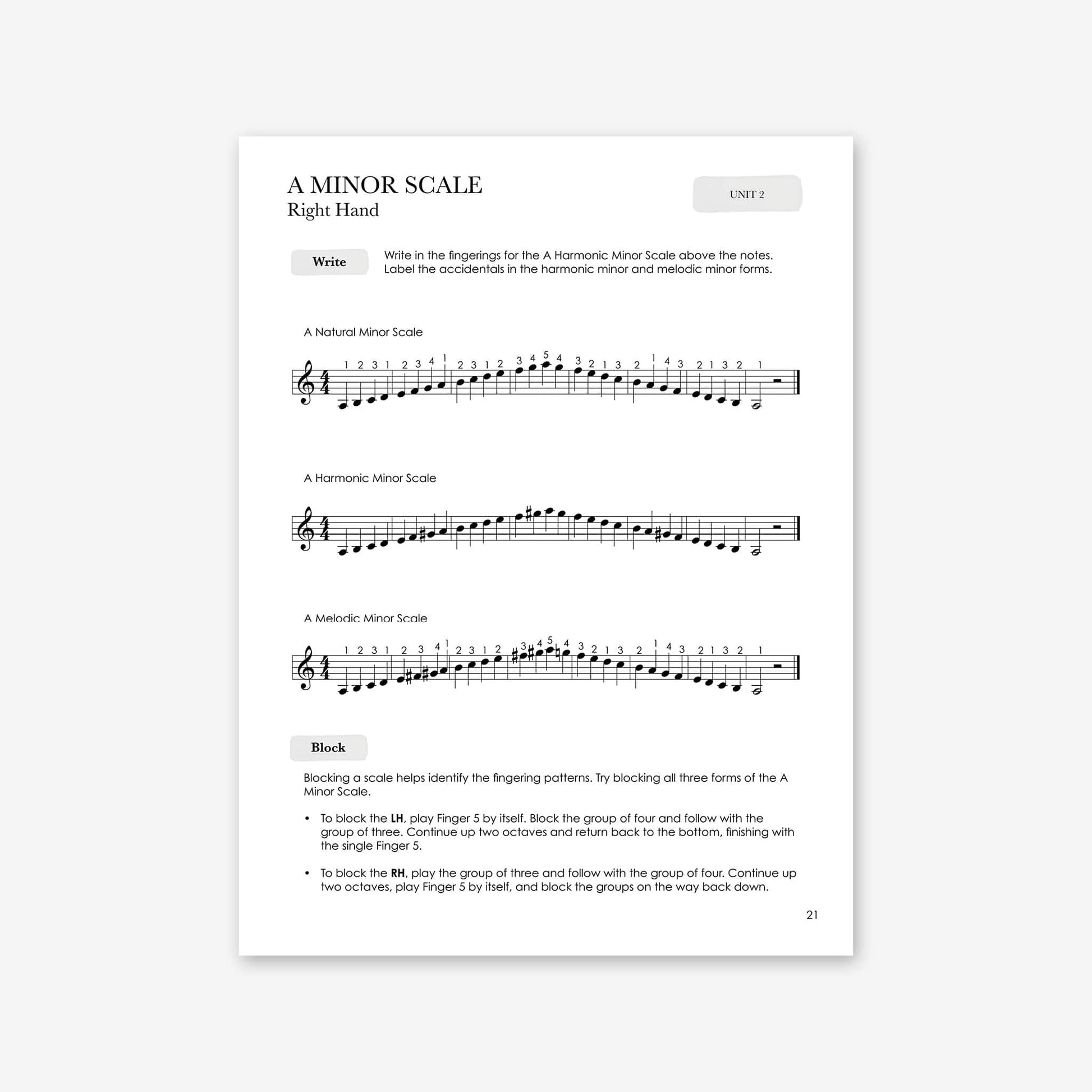Piano Safari Method Children Technique Book 3