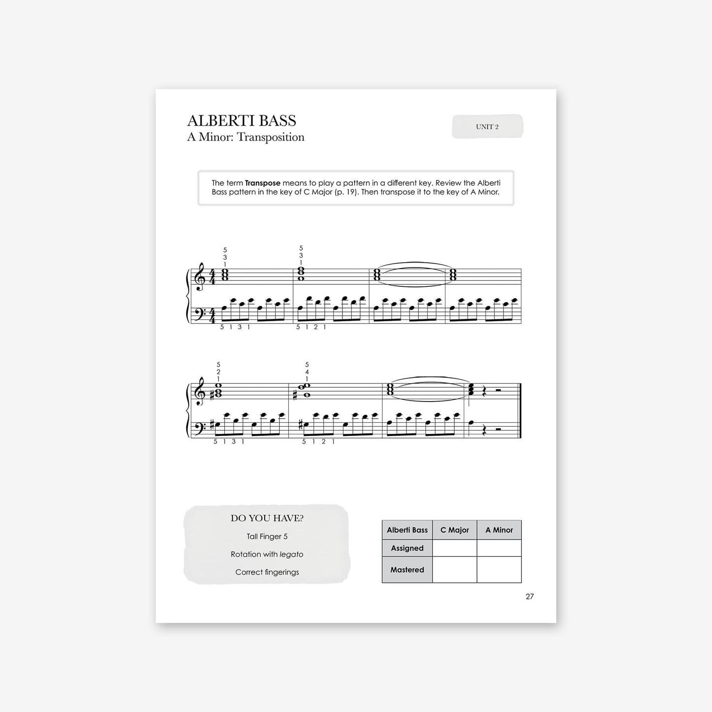 Piano Safari Method Children Technique Book 3