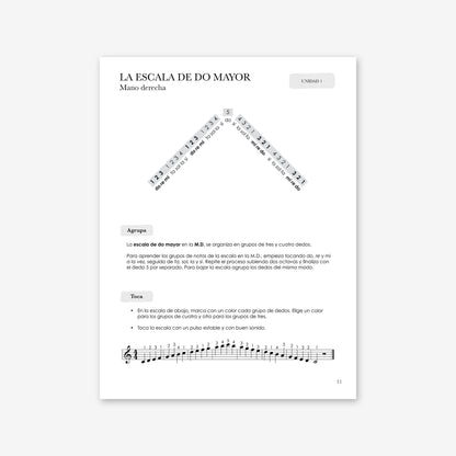 Piano Safari Method Children Spanish Technique Book 3 