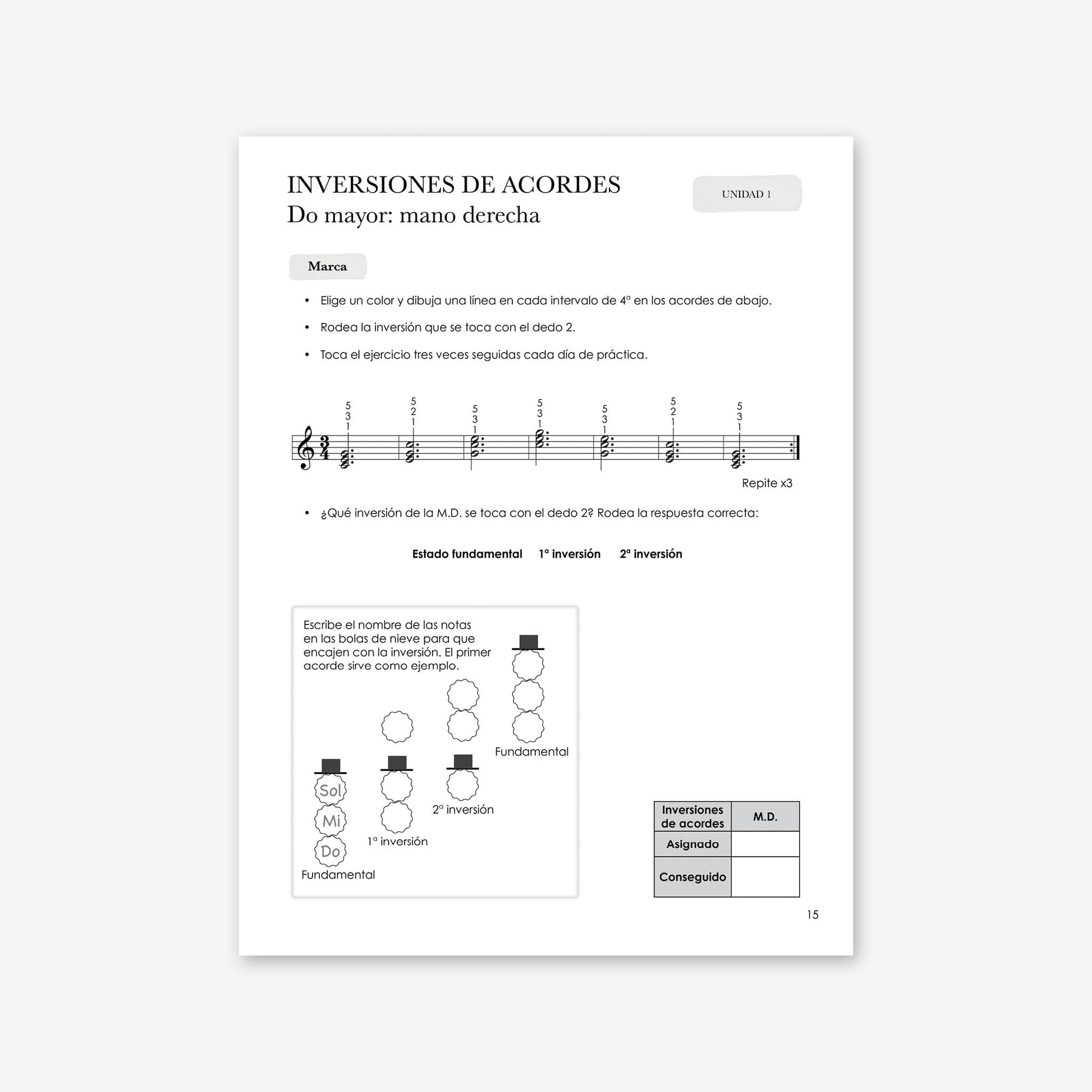 Piano Safari Method Children Spanish Technique Book 3 