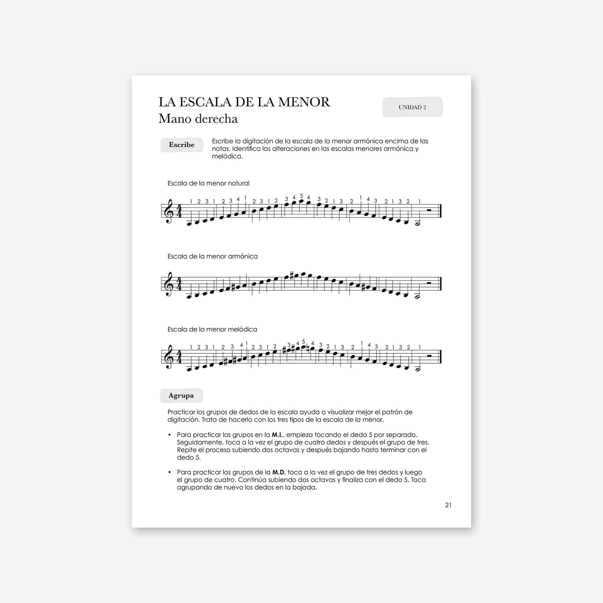 Piano Safari Method Children Spanish Technique Book 3 