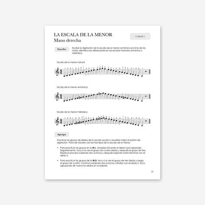 Piano Safari Method Children Spanish Technique Book 3 