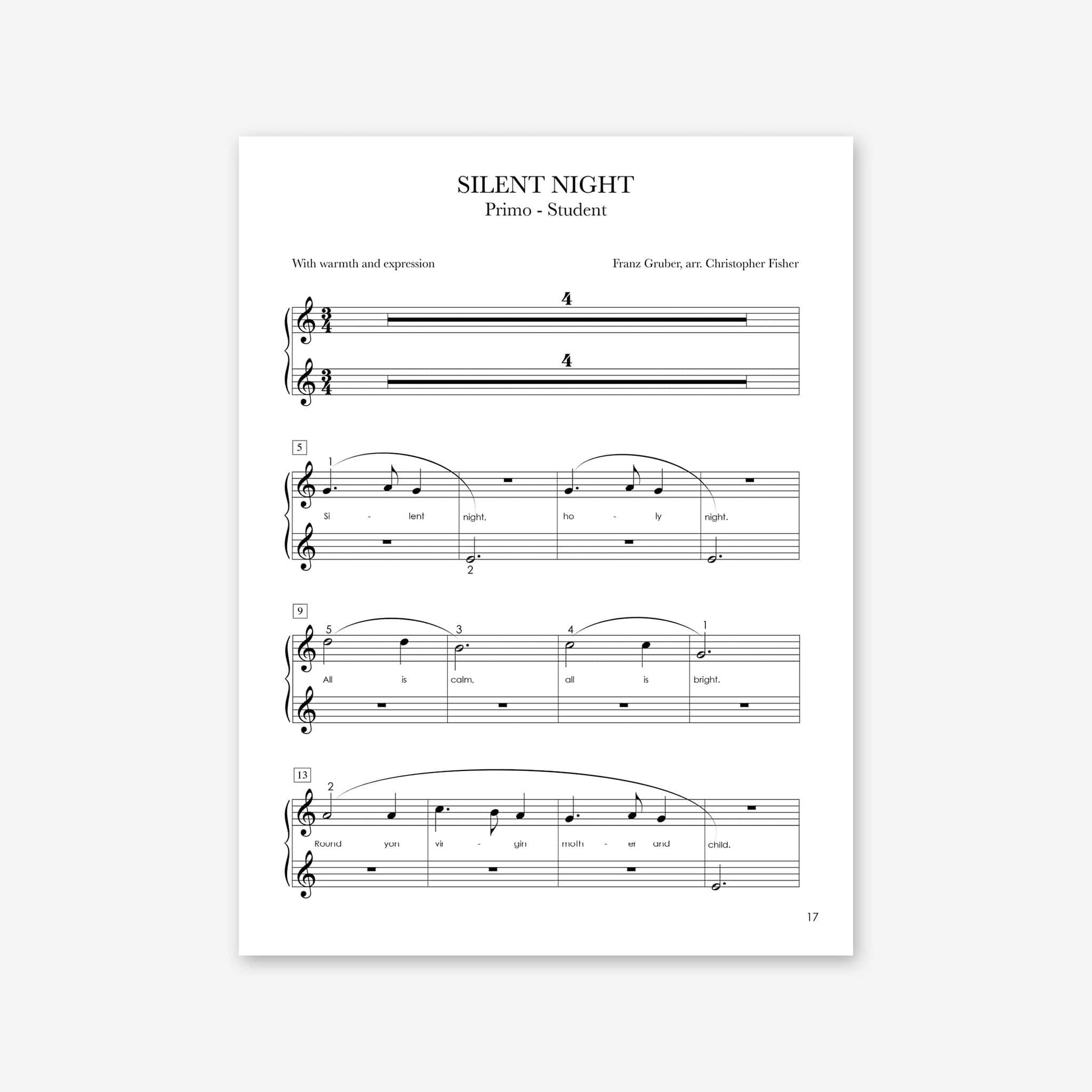 Piano Safari Supplements Holiday Joy of Christmas Book 1