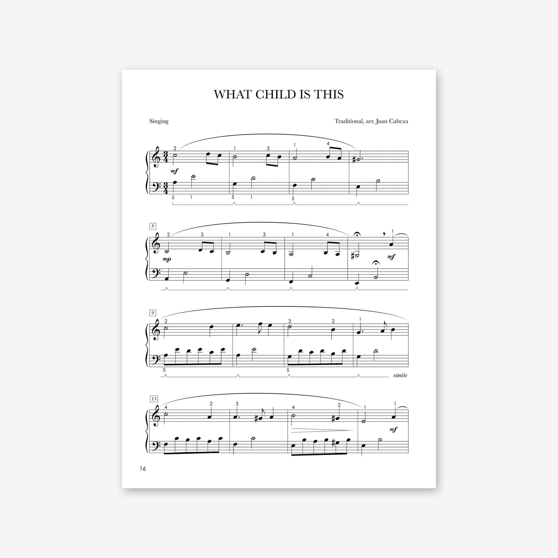 Piano Safari Supplements Holiday Joy of Christmas Book 3