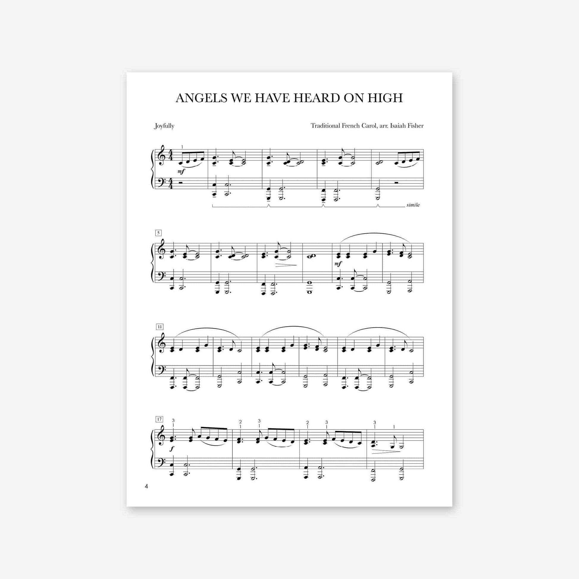 Piano Safari Supplements Holiday Joy of Christmas Book 4