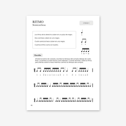 Piano Safari Method Spanish Children Theory Book 3