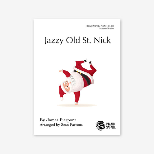 Piano Safari Supplements Sheets Early Elementary Holiday Jazzy Old St. Nick